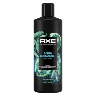 AXE, Aqua Bergamot Body Wash, Sage + Juniper, 18 fl oz (532 ml)