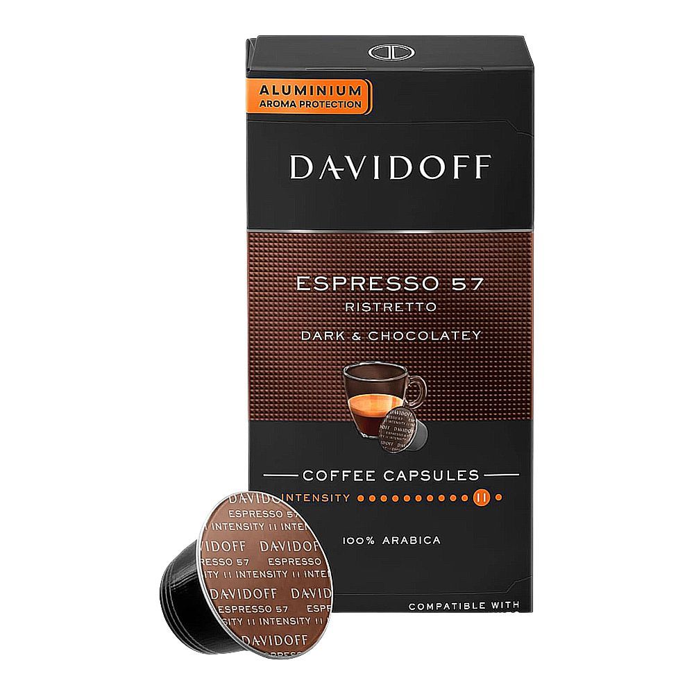Davidoff Coffee Capsules Espresso 57 Dark & Chocolty 55G