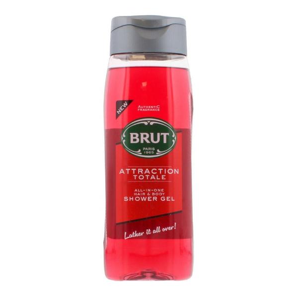 Brut Attraction Hair & Body Shower Gel 500ml