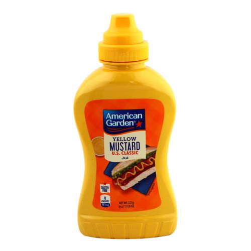 American Garden Yellow Mustard 227g