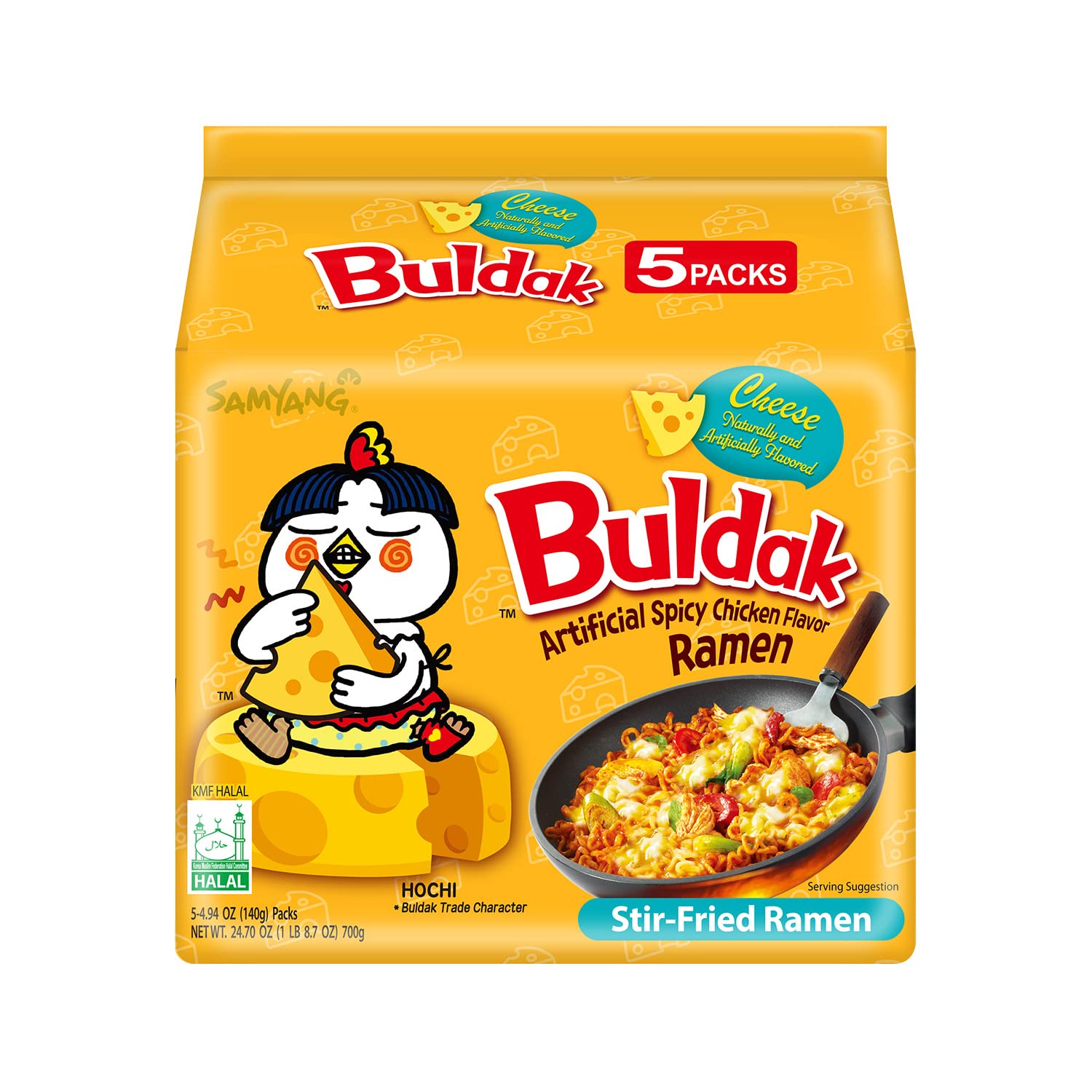 Samyang Buldak Hot Cheese Ramen Single Pack 130gm