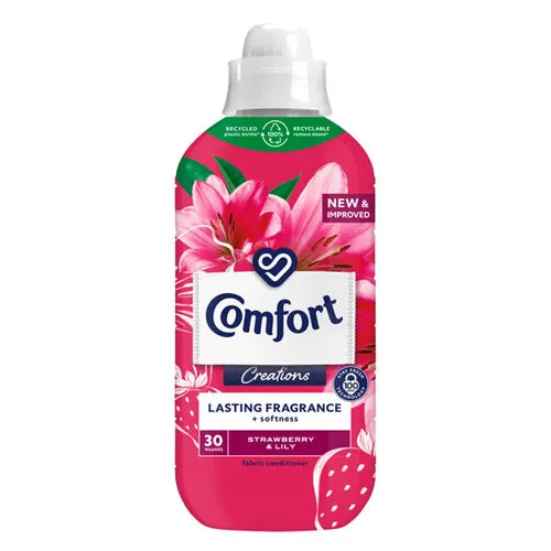 Comfort Fabric Conditioner Strawberry 30 Wash 900ml