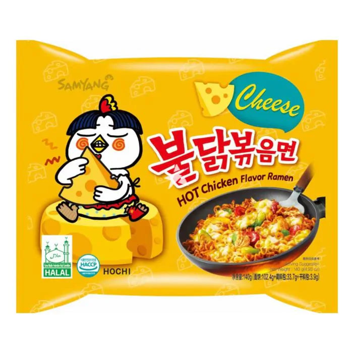 Samyang Buldak Hot Cheese Ramen Single Pack 130gm