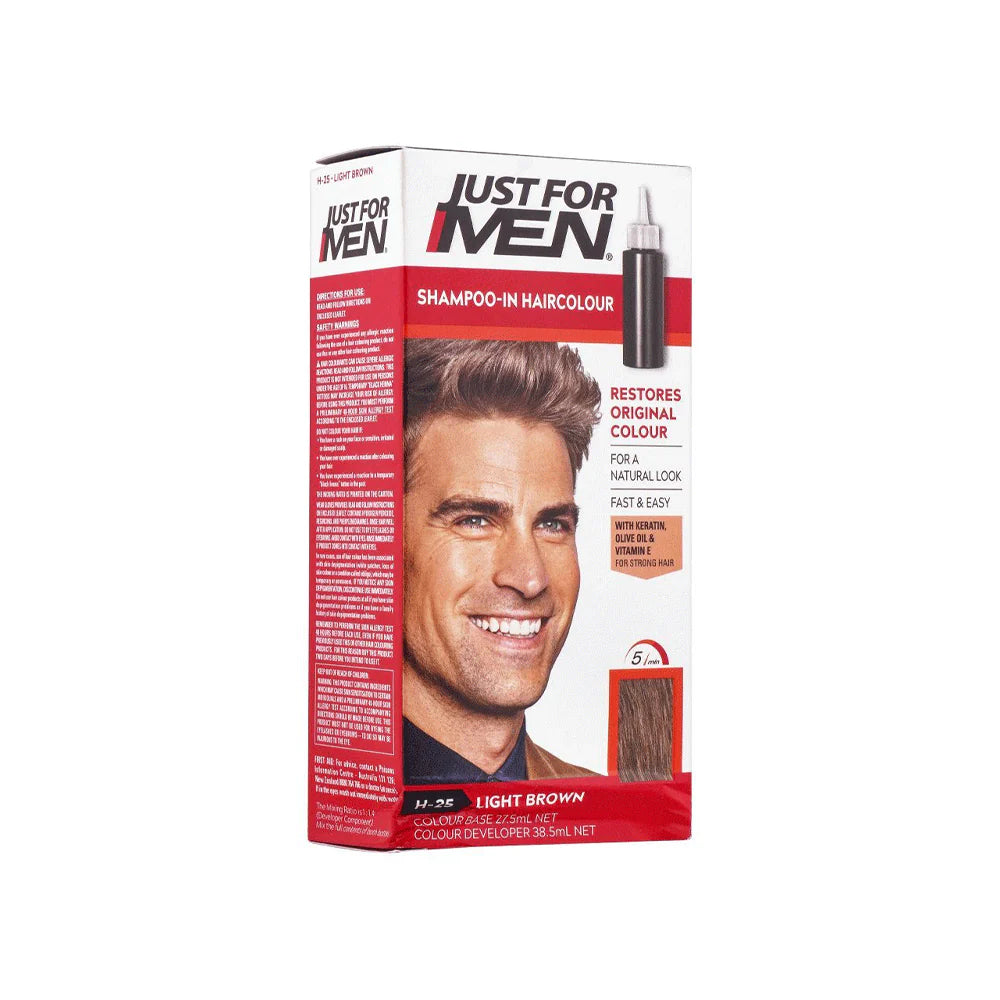 Just For Men Hair Color Light Brown H-25