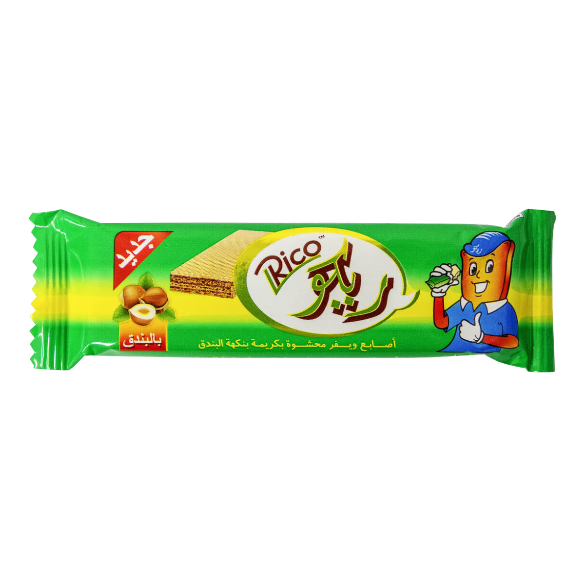 Rico Waffer Finger with Hazelnut Flavor 24×17.6gr
