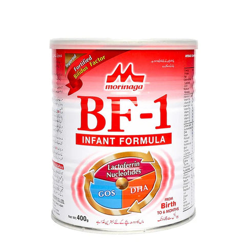 MORINAGA BF-1 INFANT FORMULA MILK POWDER FROM BIRTH 400 GM