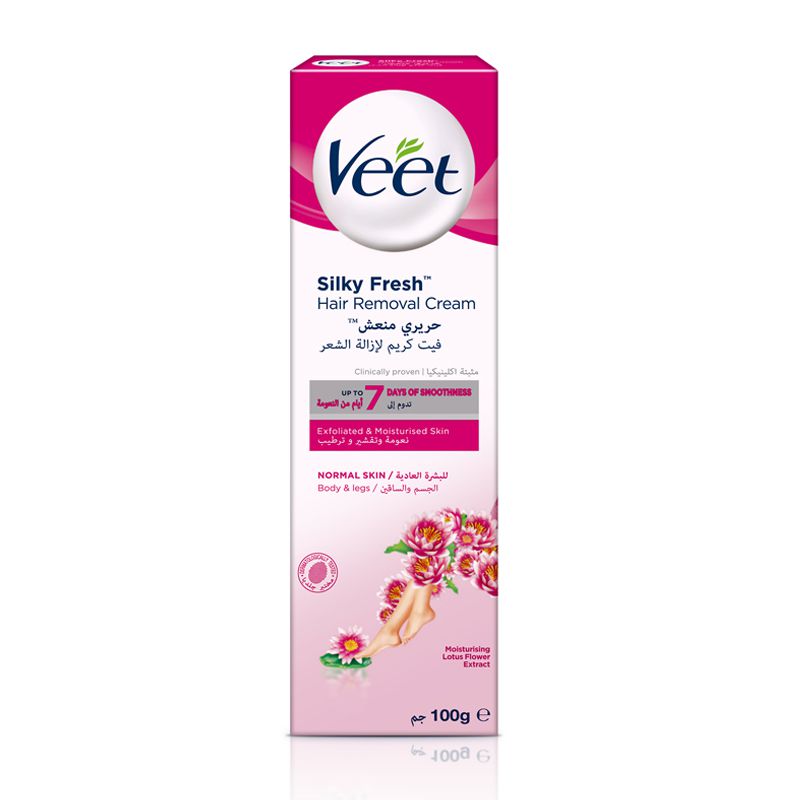 Veet Silky Fresh Hair Removal Cream - Normal Skin 100ml