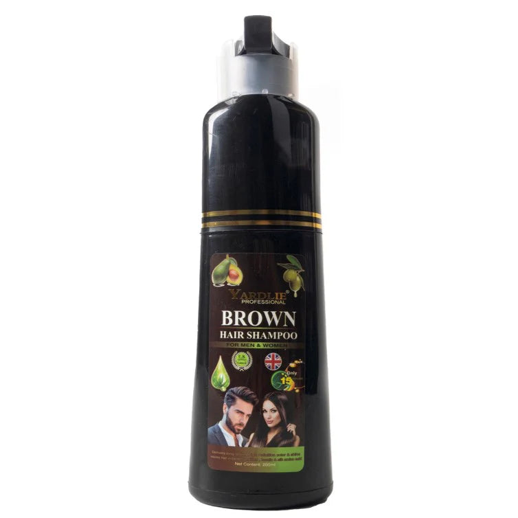 Yardlie Hair Color Shampoo Dark Brown 200ml