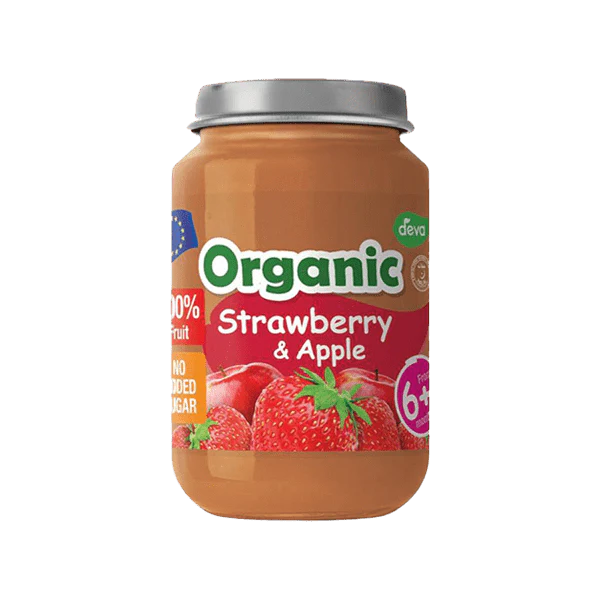 DEVA ORGANIC STRAWBERRY & APPLE 190G