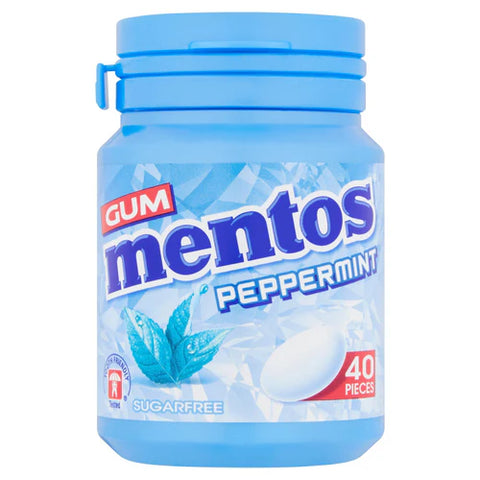 Mentos Gum Peppermint Sugar Free