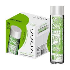 Voss Sparkling Water Lime Mint 375ml